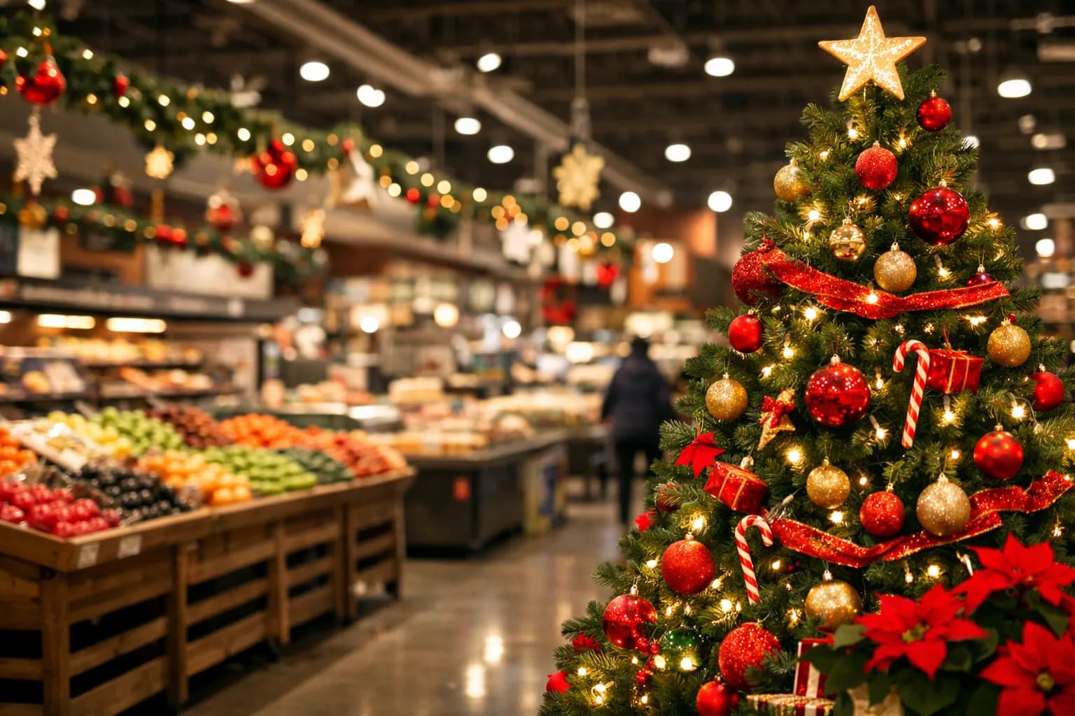 grocery stores open christmas day