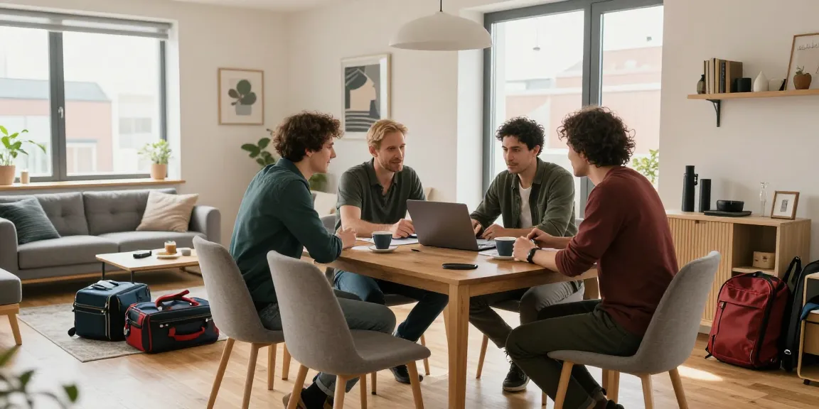 Moderne Monteurzimmer in Hannover, ideal für berufliche Aufenthalte, mit angenehmem Ambiente und flexibler Ausstattung.