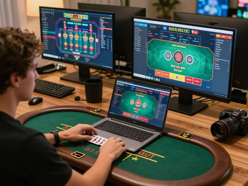 Player experiencing the excitement of SC88 blackjack online, showcasing engaging gameplay and strategic moves