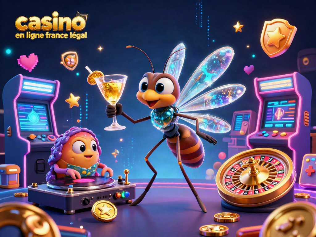 Profitez de l'expérience du casino en ligne France légal avec une ambiance colorée et ludique.
