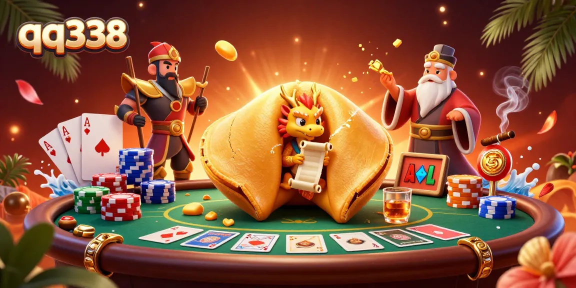 Engage with thrilling poker action featuring qq338's dynamic characters and vibrant elements.