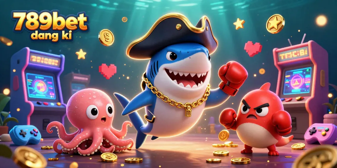 Experience thrilling gaming with 789bet đăng ký in this vibrant 3D casino illustration.