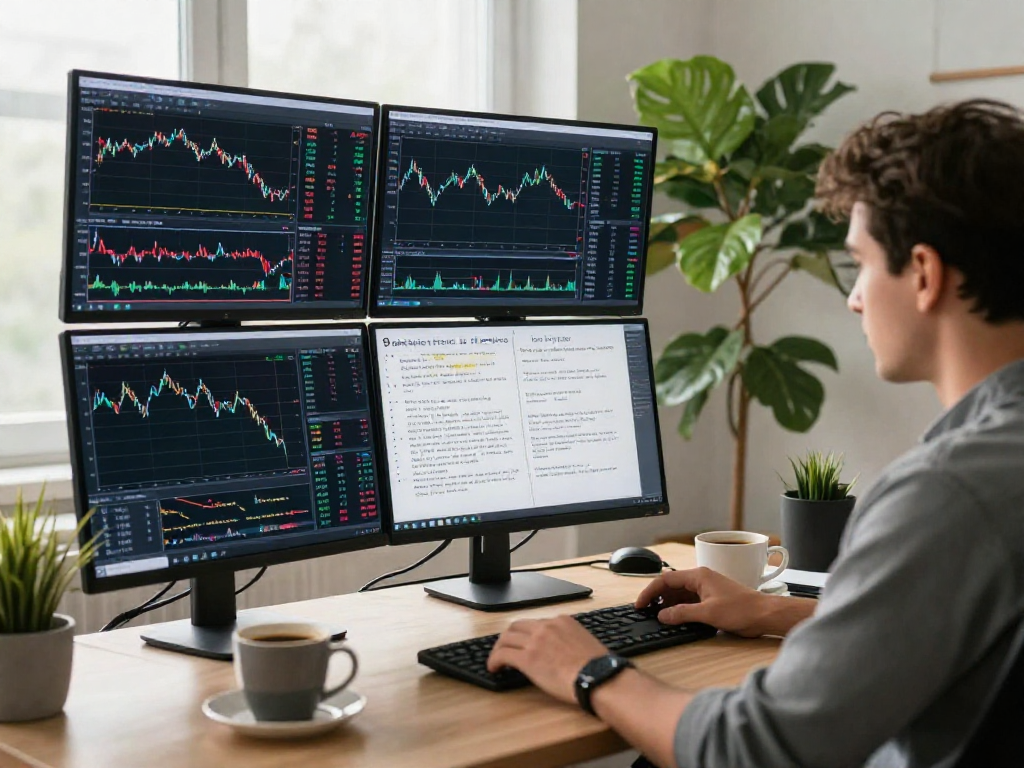 使用MetaTrader 5的交易者在现代工作环境中分析市场深度和货币图表