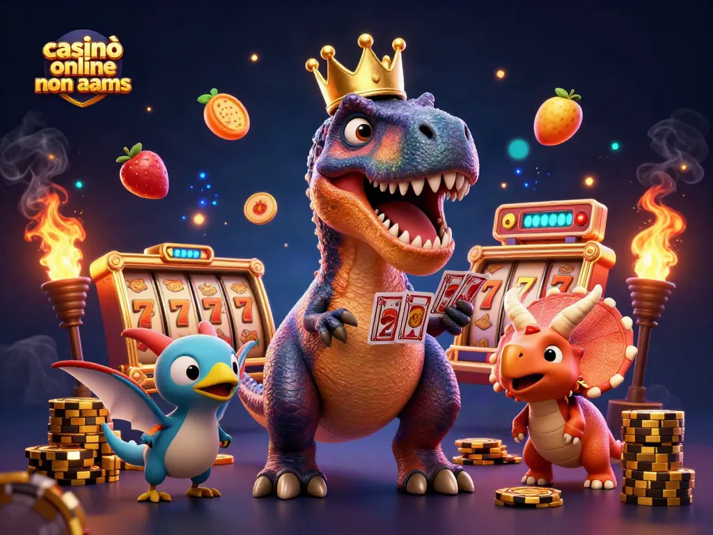 Giocatori al casinò online non AAMS che si divertono a vincere preziosi jackpot di slot.
