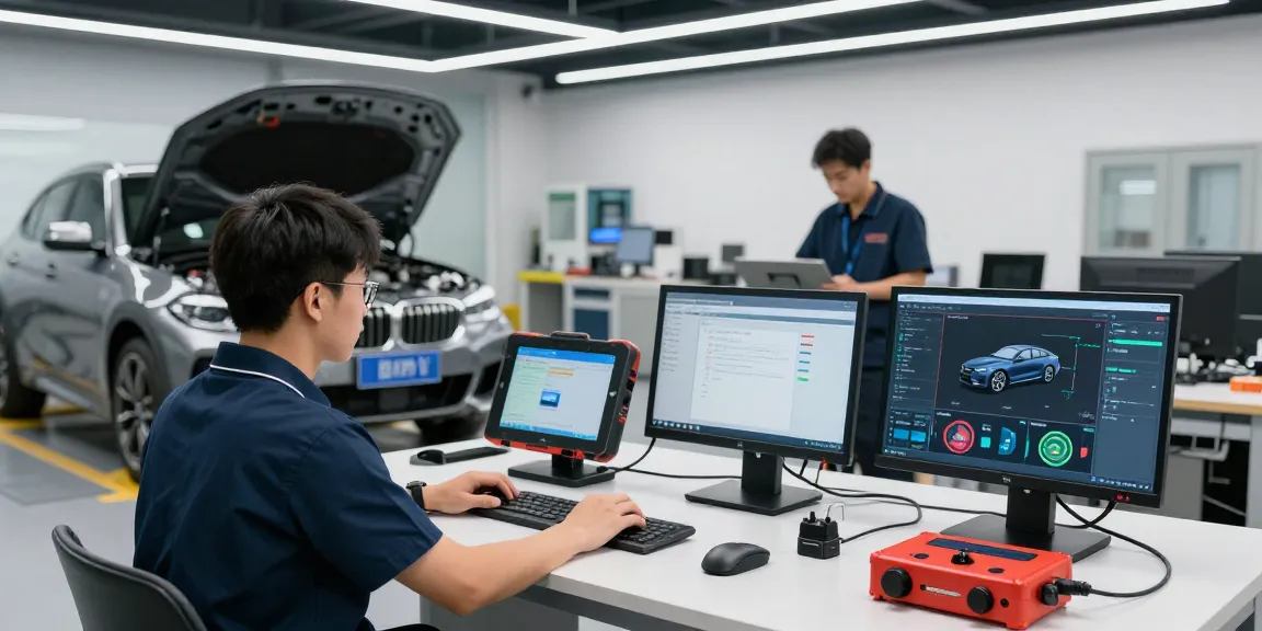 Steuerkette Wechseln Hannover - Professionelle Werkstatt für BMW und MINI mit fortschrittlichen Diagnosegeräten.