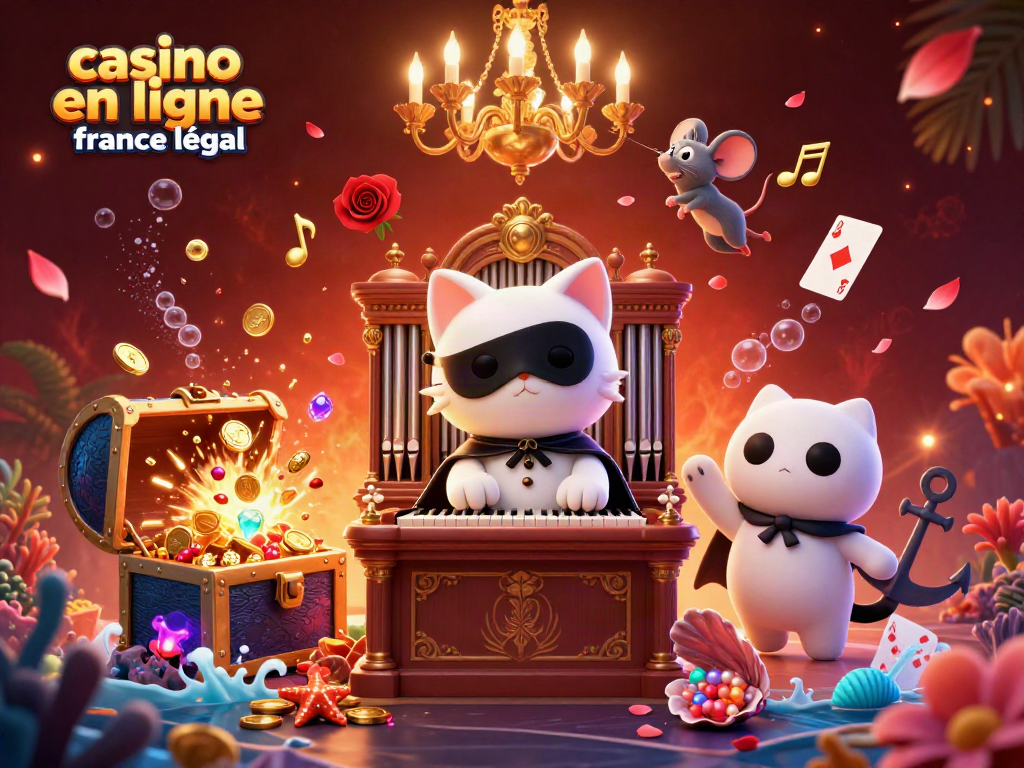 Jouez au casino en ligne France légal avec des personnages captivants dans une scène dynamique.