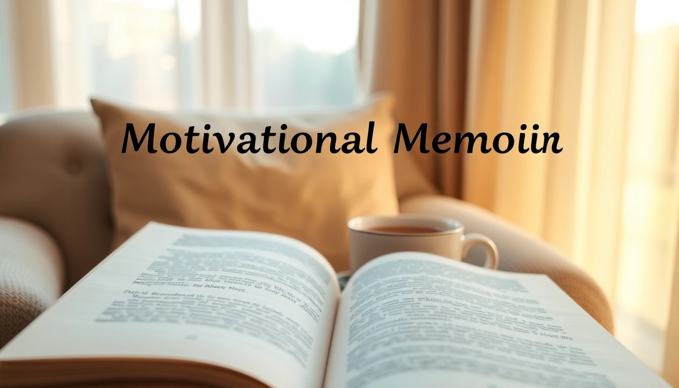 Engage with a motivational memoir that inspires personal growth and transformation.