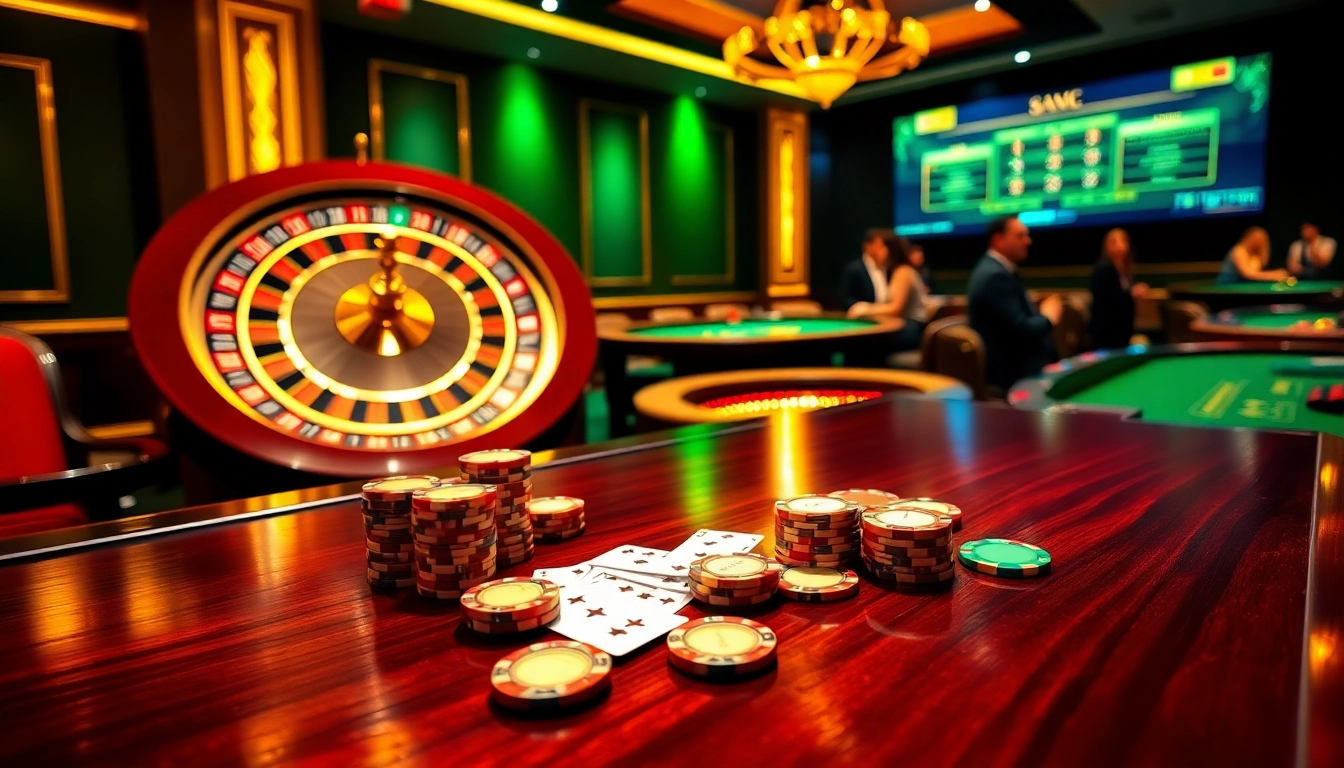Participez à un jeu palpitant sur un site de casino en ligne proposant du poker, de la roulette, et du baccarat.