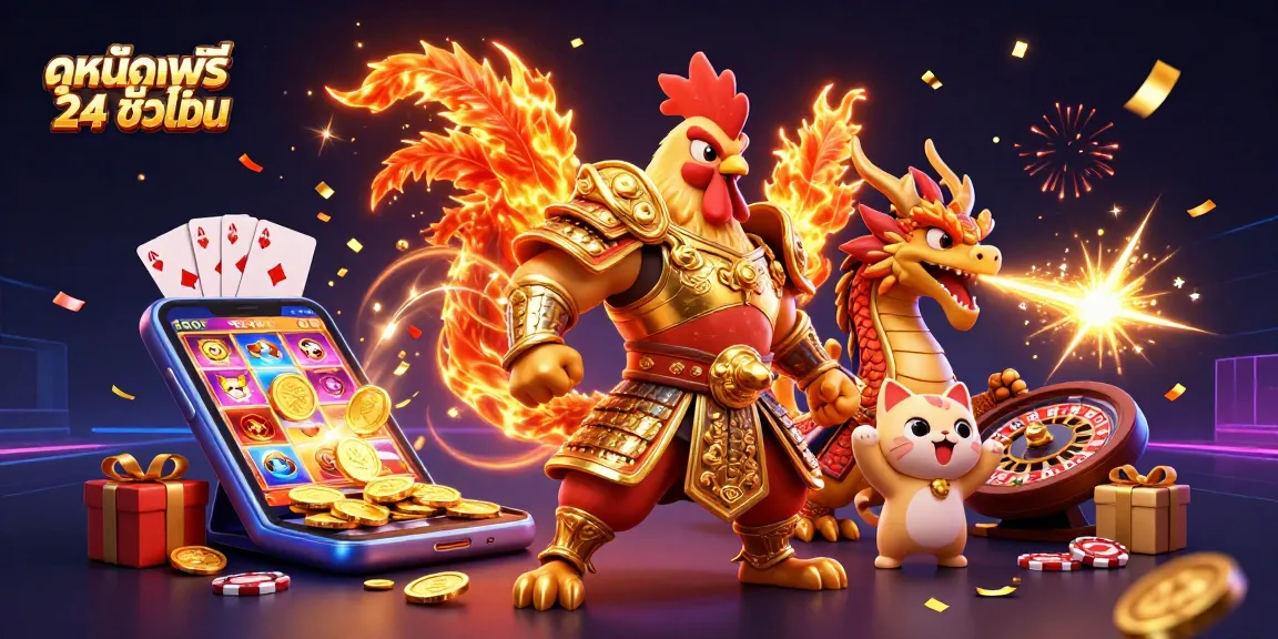 ดูหนังออนไลน์ฟรี 24 ชั่วโมง พร้อมการฉลองเกมสุดมันในคาสิโนออนไลน์