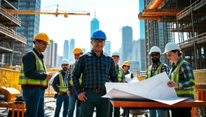 Showcasing a team of professionals working on a New York City Commercial General Contractor project.