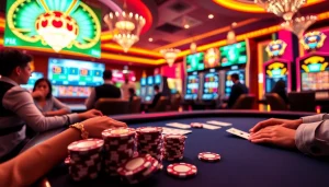 Experience the excitement of online gambling at https://88clb.courses/ with vibrant games and poker chips.