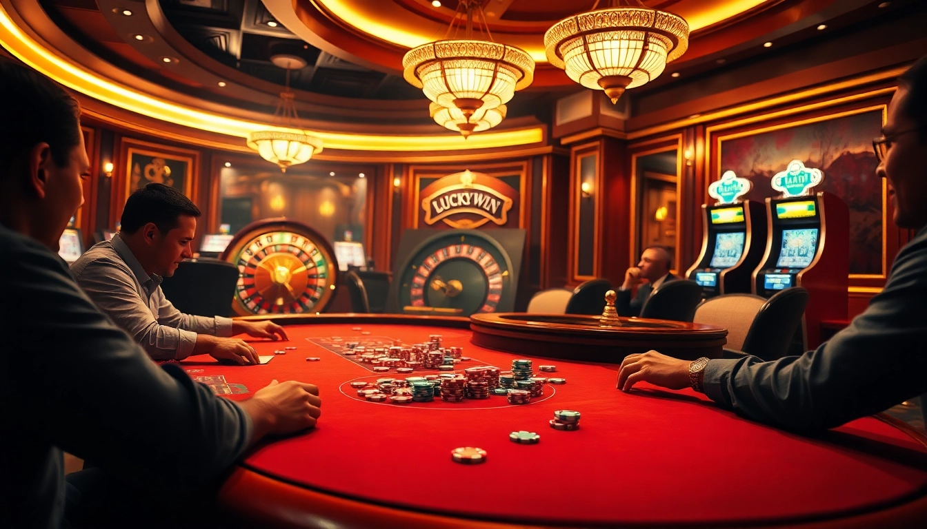 Engage with thrilling table games and slots at Luckywin Casino for endless chances to win.