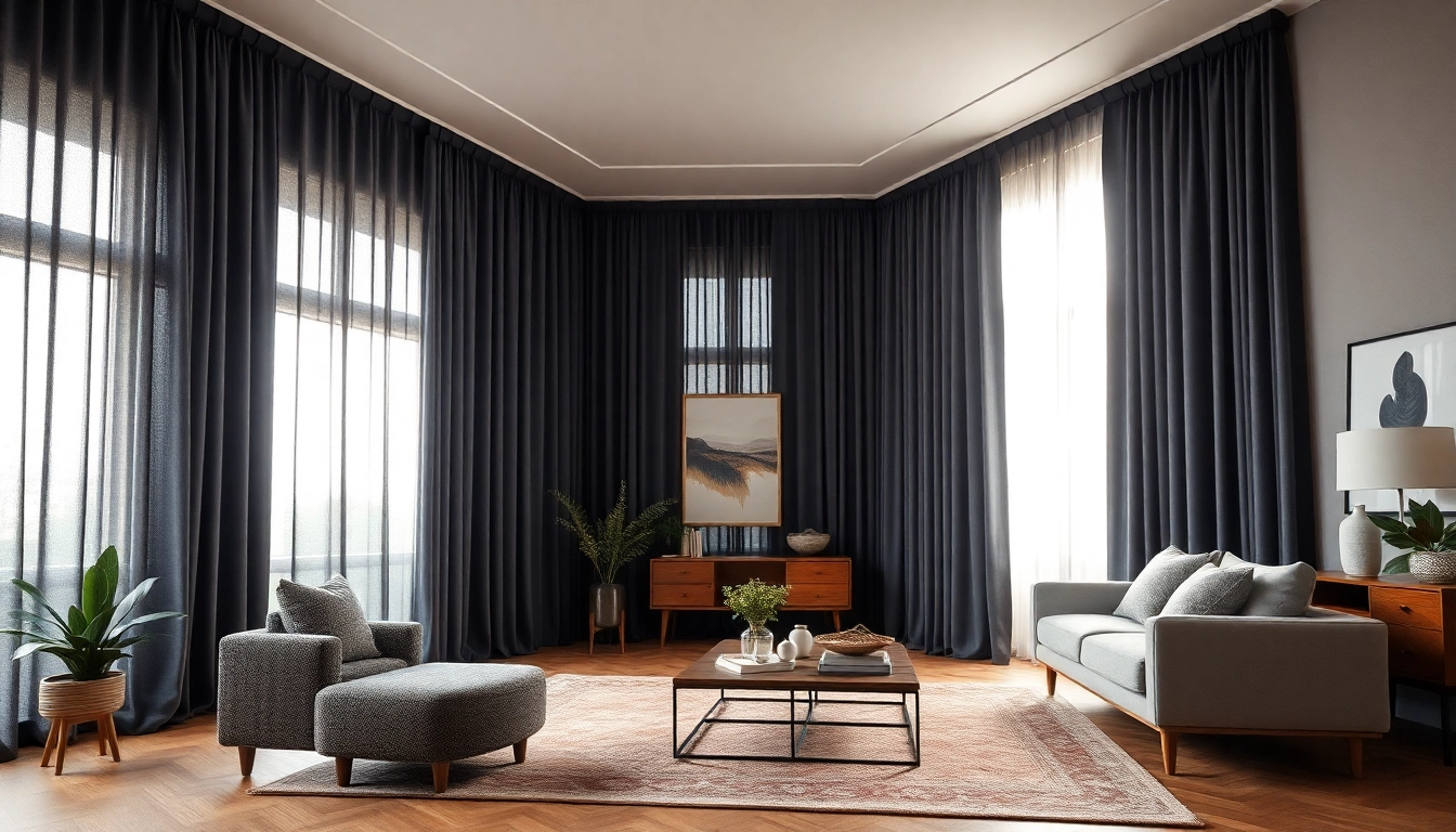 Geniet van verduisterende gordijnen die een sfeervolle ruimte creëren met optimale lichtblokkering.