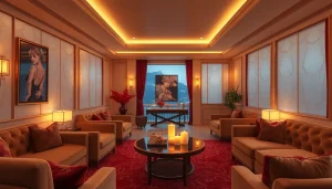 プレミアムな体験を強調する、土浦ソープランドの魅力的なインテリア