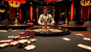 Experience the thrill of a high-stakes casino scene with tt 88 poker chips and betting action.