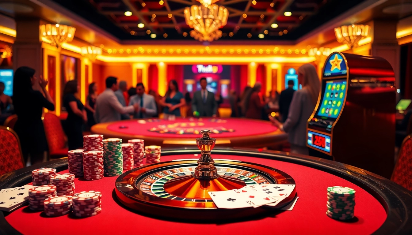 Experience thrilling gambling at https://thabethome.com/ with exciting games like poker and roulette.