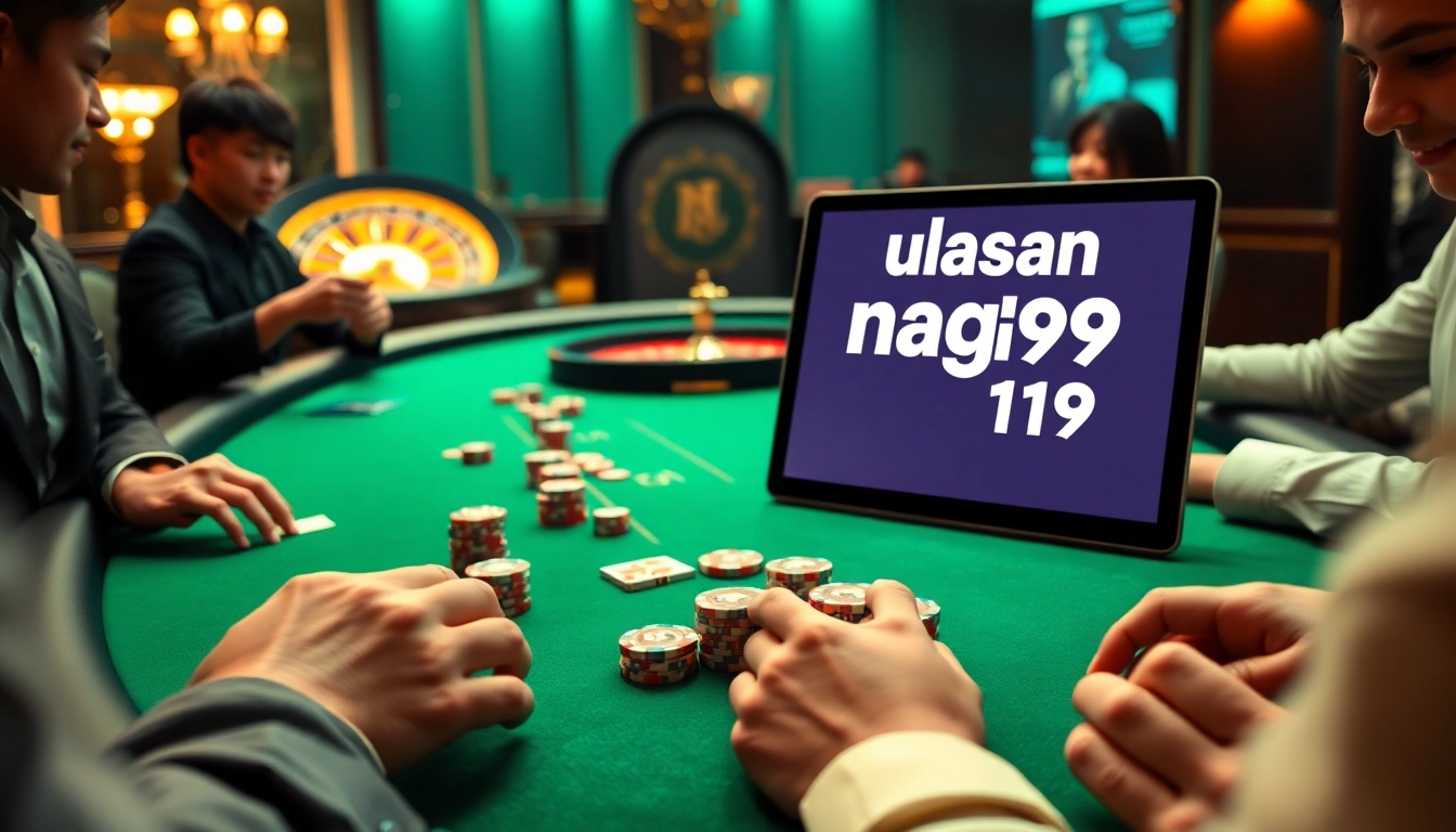 Experience the thrills of gaming with ulasan naga169 at a luxurious casino.