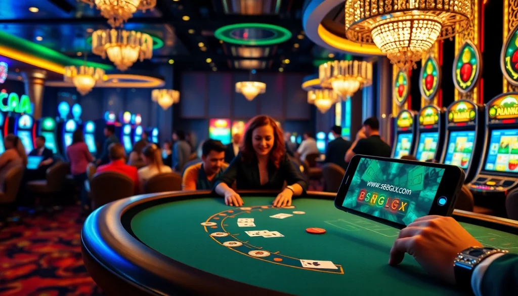 Experience the thrill of gaming at https://s8glx.com with a lavish casino atmosphere featuring poker and slots.