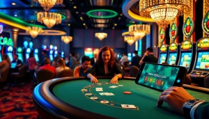 Experience the thrill of gaming at https://s8glx.com with a lavish casino atmosphere featuring poker and slots.